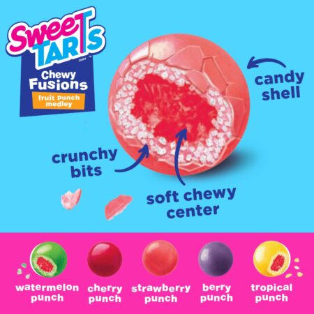 SweeTarts Chewy Fusions Fruit Punch Medley5514