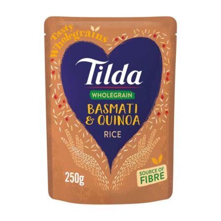 Tilda Steamed Basmati Brown Quinoa Ricepfp
