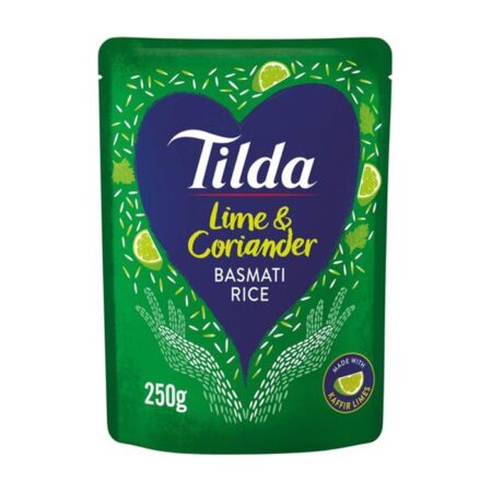 Tilda Steamed Basmati Lime Corriander Ricepfp