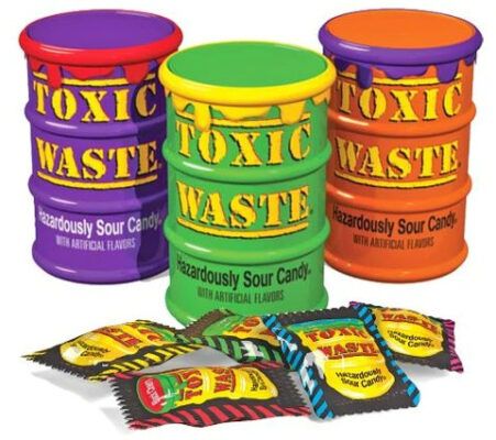 Toxic Waste Sour Candy Drum 6653