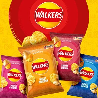 Walkers Smokey Bacon Chips 5547