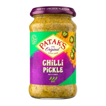 pataks chilli pickle hot g