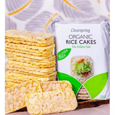Clearspring Organic Wholegrain Rice Cakes No Added Salt4417
