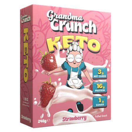 Grandma Crunch Keto Protein Strawberry Balls