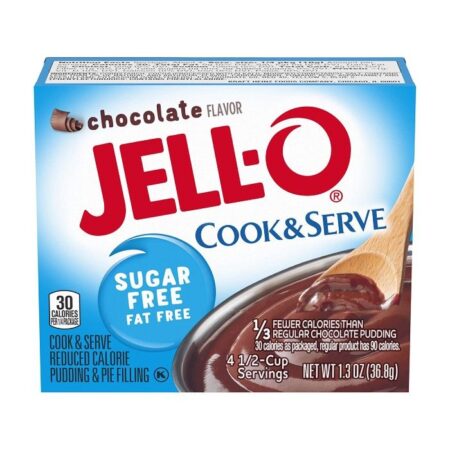Jell O Sugar Free Cook Serve Chocolate Flavor Puddingpfp
