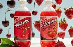 Mike and Ike Strawberry Flavored Soda 5547