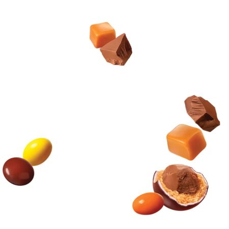 Reeses Pieces with Caramel Flavoured Milk Chocolate