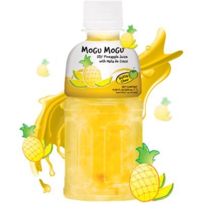 Mogu Mogu Pineapple Nata De Coco Flavoured Drink552