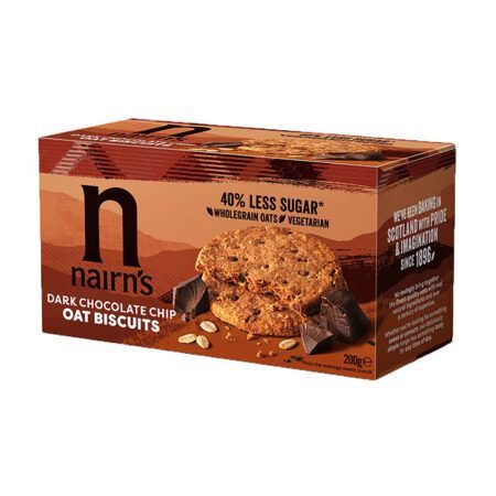 Nairns Hunters Collection Oat Biscuits Dark Chocolate Chippfp