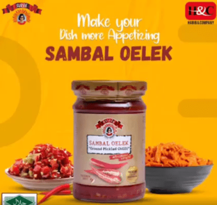 Suree Sambal Oelek Ground Pickled Chilli Sauce 3556