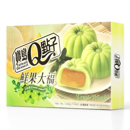 Taiwan Dessert Fruit Mochi Hami Melon Flavour