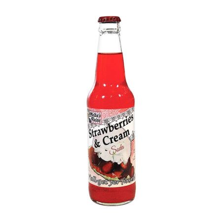 Rocket Fizz Melbas Fixins Strawberry Cream Soda ml