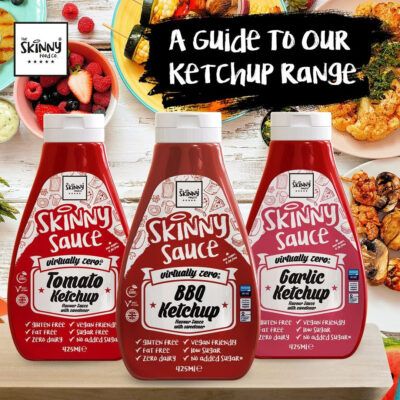 The Skinny Food Co Skinny Sauce Garlic Ketchup22003