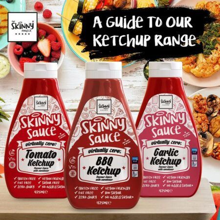 The Skinny Food Co Skinny Sauce Garlic Ketchup