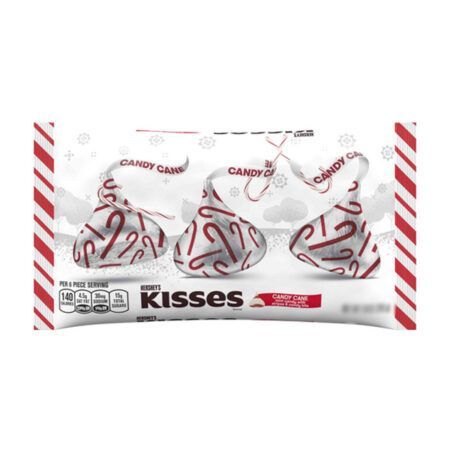 hersheys candy cane kisses
