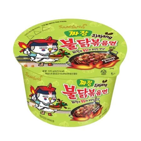 samyang hot chicken ramen jjajang big bowl g