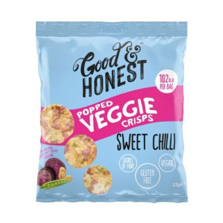 Good Honest Popped Veggie Crisps Sweet Chilli ΧΓ 2