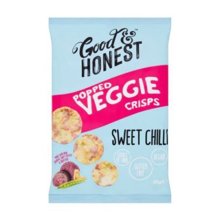 Good Honest Popped Veggie Crisps Sweet Chilli ΧΓ
