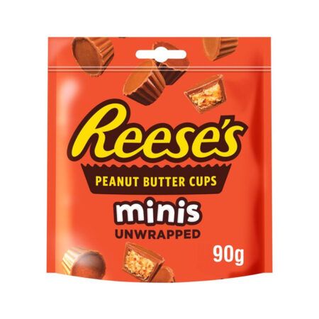 hersheys reeses minis pouch 90gr