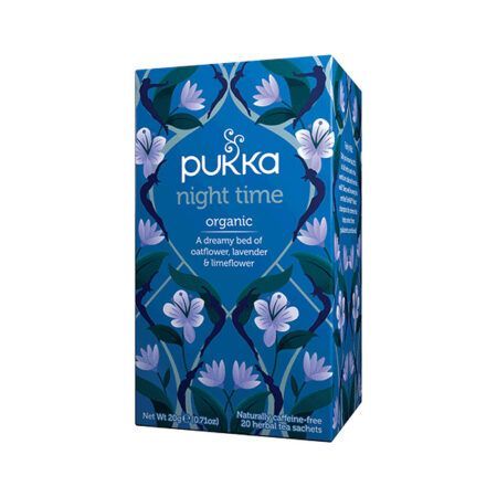 pukka night time organic herbal tea 20g