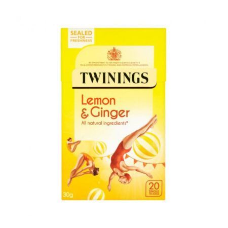 twinings infusions lemon ginger 30g