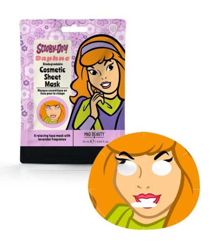 Mad Beauty Scooby Doo Daphne Face Mask 3 Mad Beauty Scooby Doo Daphne Face Mask 3