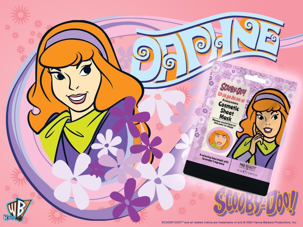 Mad Beauty Scooby Doo Daphne Face Mask banner