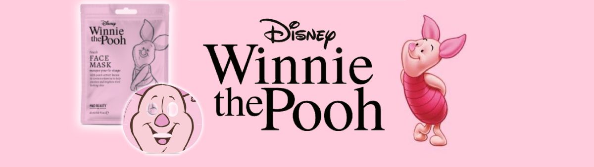 Mad Beauty Winnie The Pooh Piglet Face Mask banner