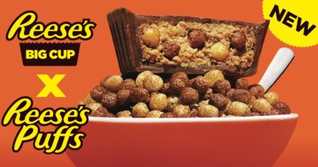 REESES BIG CUP PUFFS BANNER