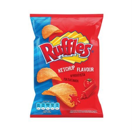 RUFFLES Πατατάκια Ketchup 130g 1