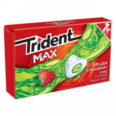 Trident Max Splash Strawberry Lime main 1
