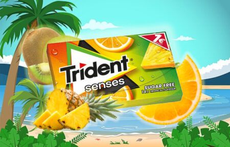 Trident Senses Tropical Fruits 2