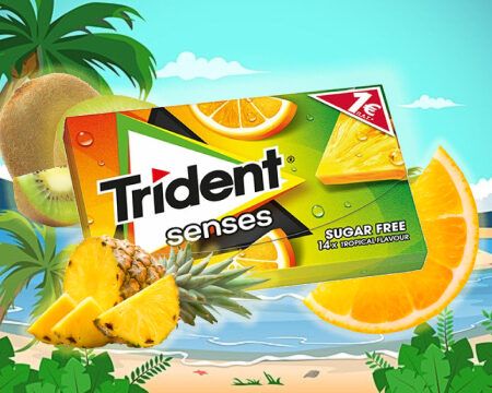 Trident Senses Tropical Fruits 2