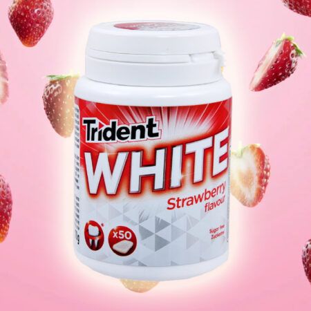 Trident White Strawberry Bottle 2