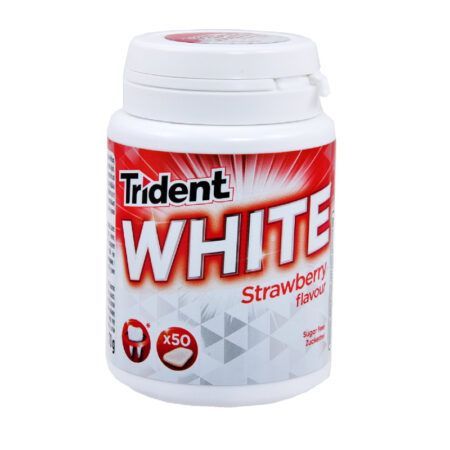 Trident White Strawberry Bottle main