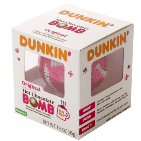 dunkin hot chocolate bomb main