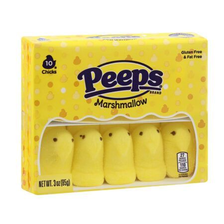 peeps marshmallow yellow chicks