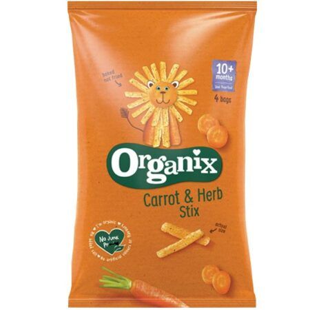 Organic Carrot Herb Stix 60gr