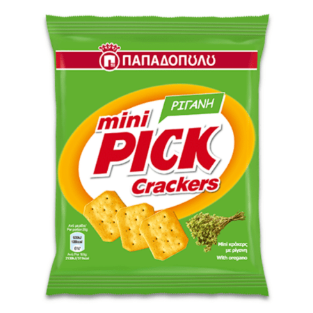 Mini Pick Crackers Oregano 70gr main