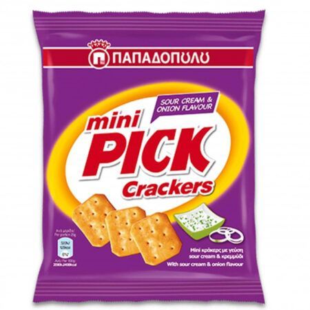 Mini Pick Crackers Sour Cream Onion 70gr main