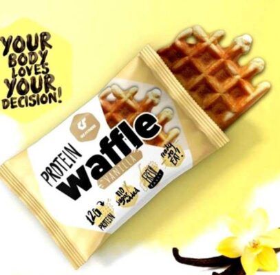 gofitness protein waffle vanilla 1