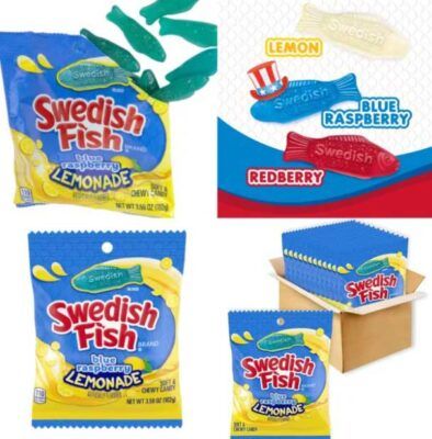 swedish fish lemonade 1