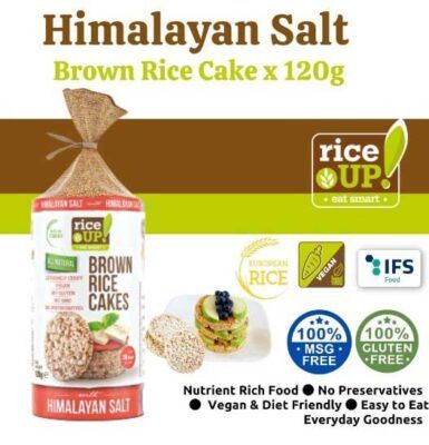 rice up braun rice cakes αλατι ιμαλαιων 120γρ 1