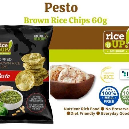 rice up popped chips 60gr pesto 1