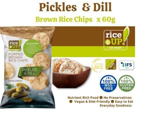 rice up popped chips 60gr pickles dill 1