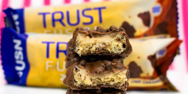 usn trust fusion choc caramel cookie 55 gr 2