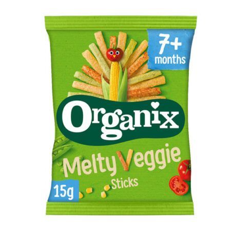 Organix Melty Veggie Sticks 15gr