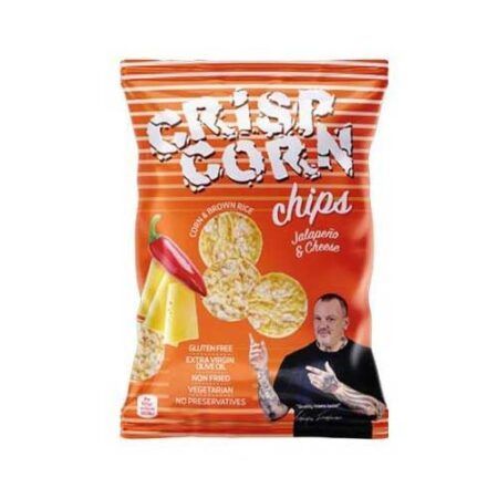 crisp corn chips jalapeno τυρι 60γρ