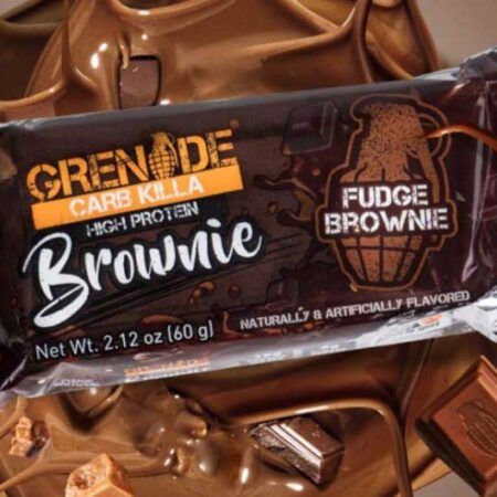 grenade carb killa protein bar fudge brownie 60gr 1