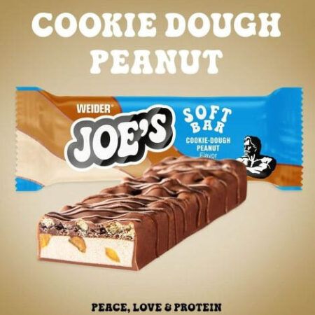 weider joes soft bar cookie dough peanut 50gr 1